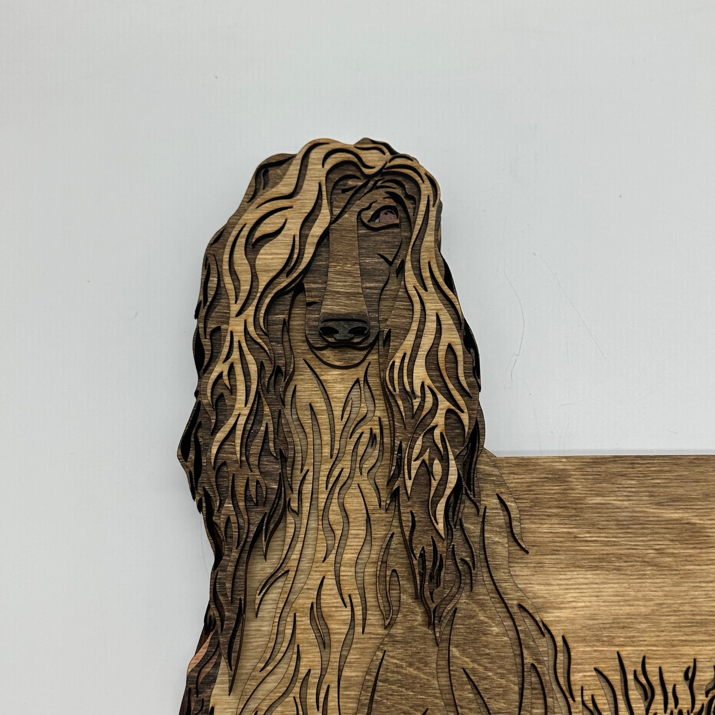 Original Wood Afghan Hound