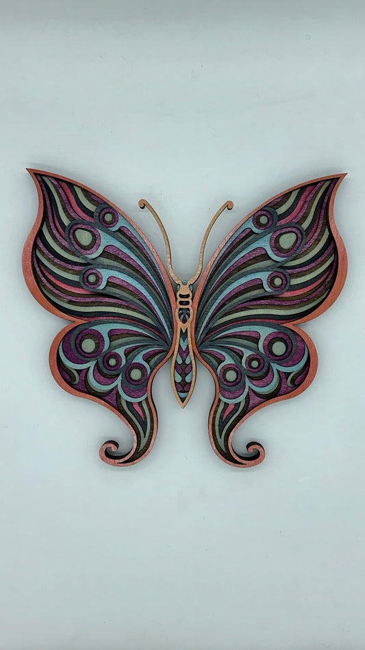 Wood Butterfly