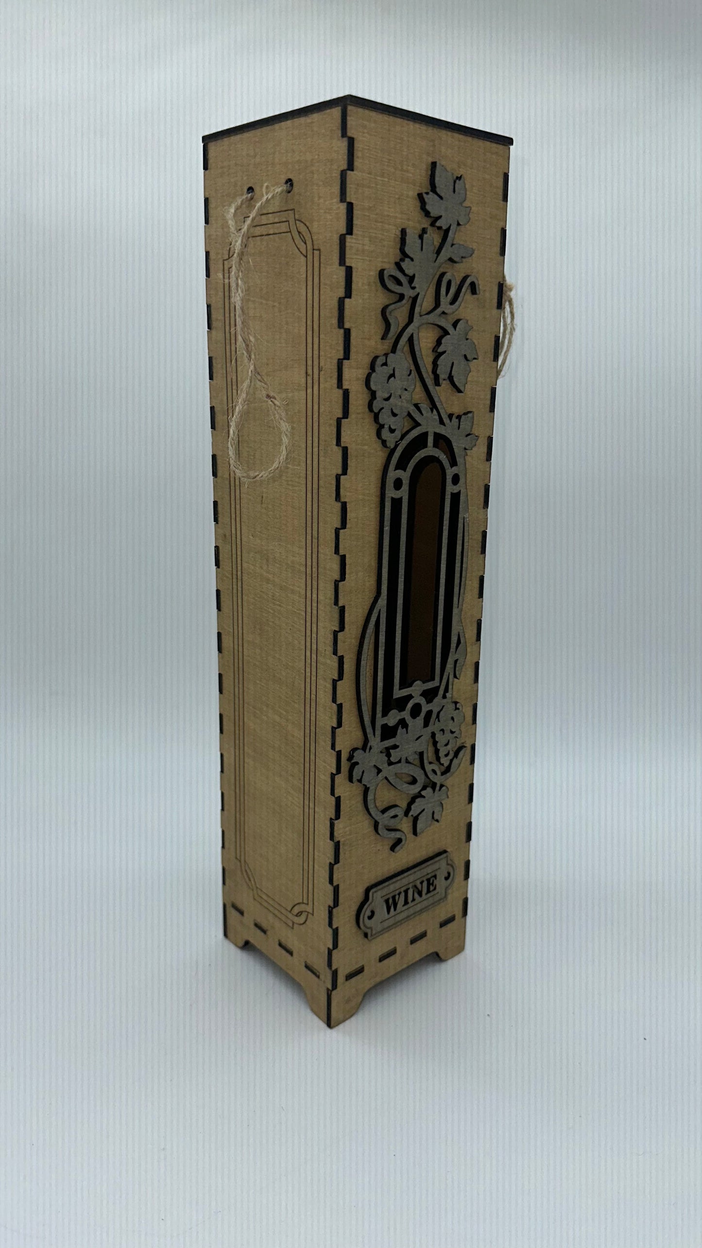 Grape Arch Wood Wine Box