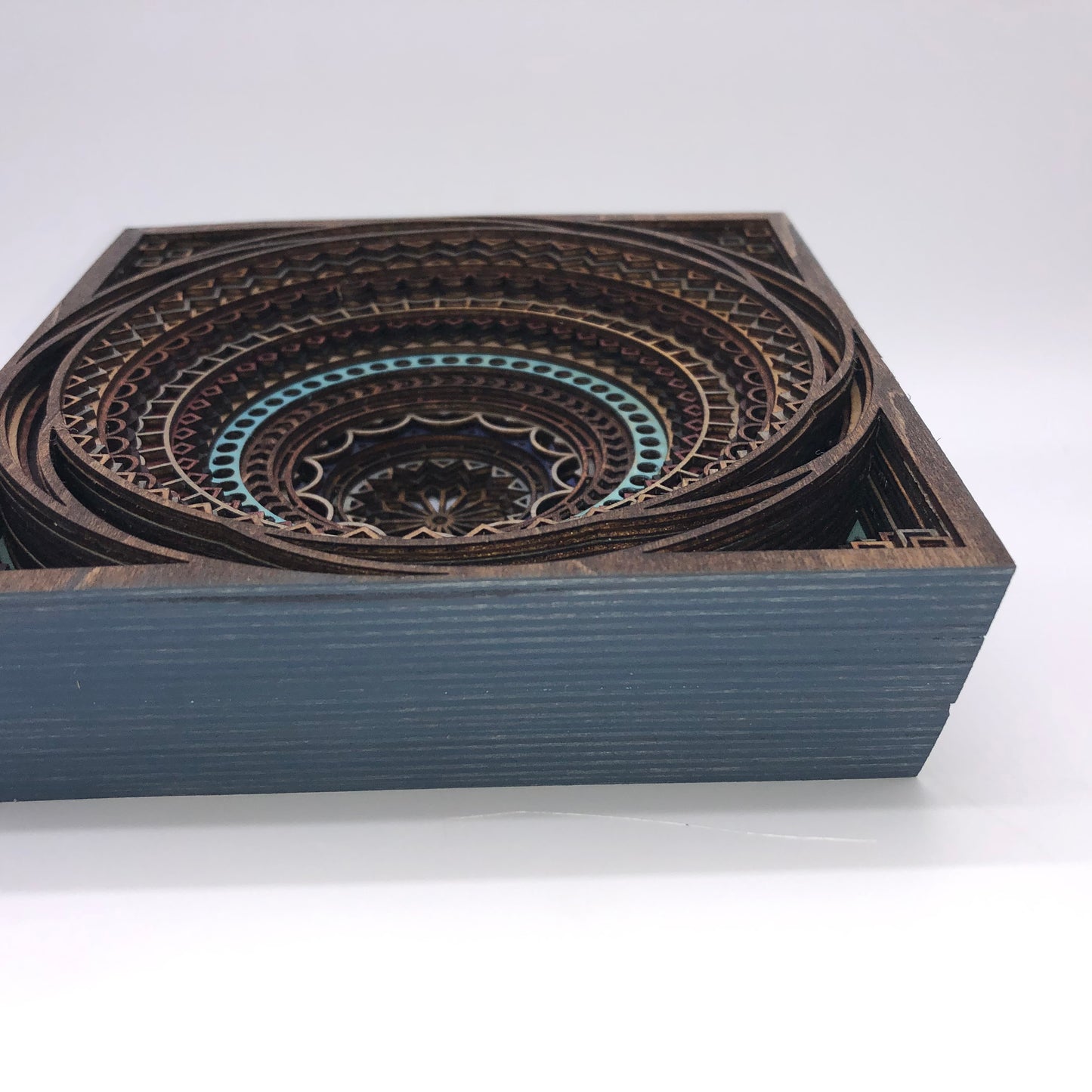 Wood Mini Circular Mandala