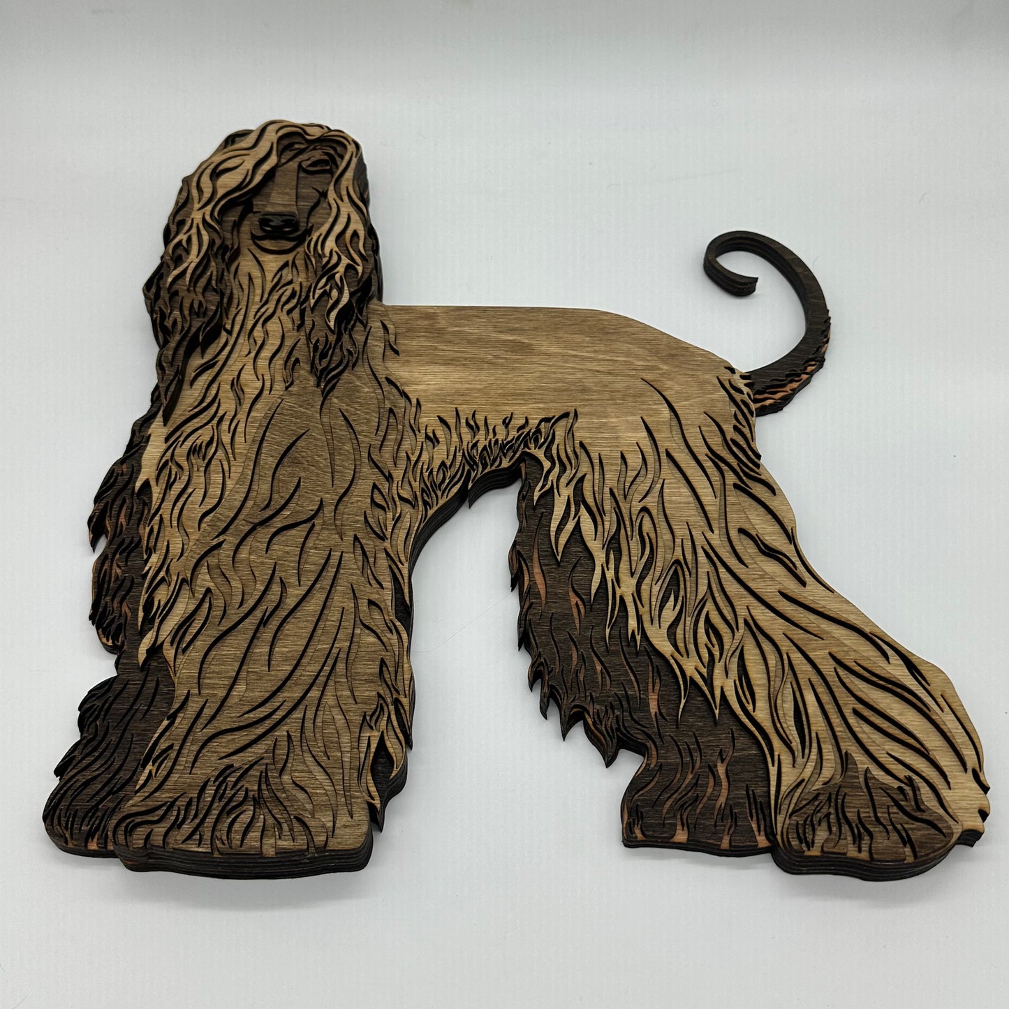 Original Wood Afghan Hound