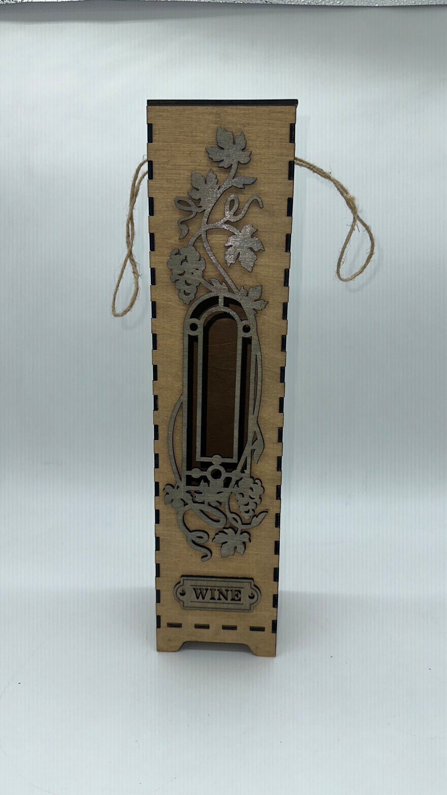 Grape Arch Wood Wine Box