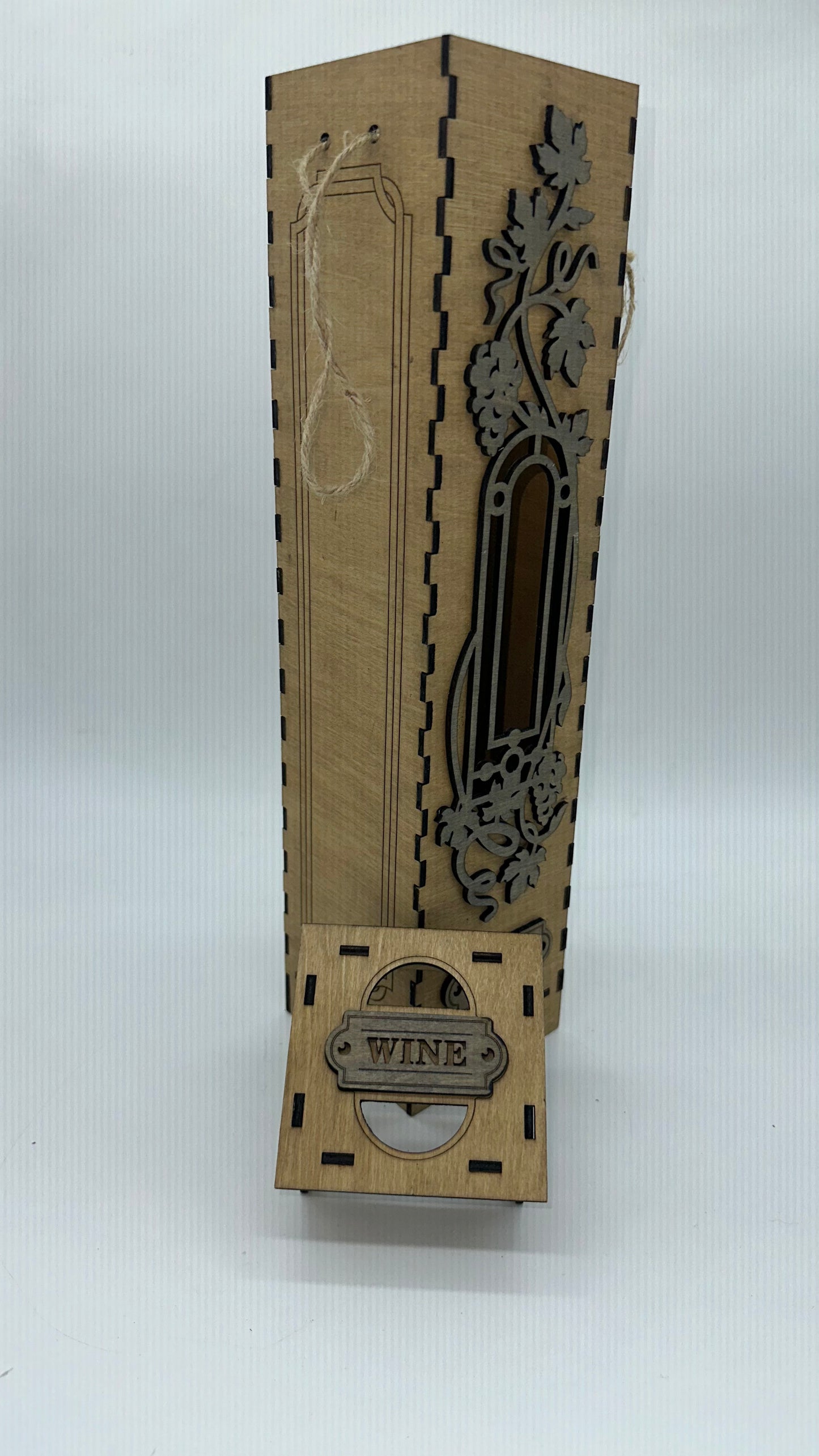 Grape Arch Wood Wine Box