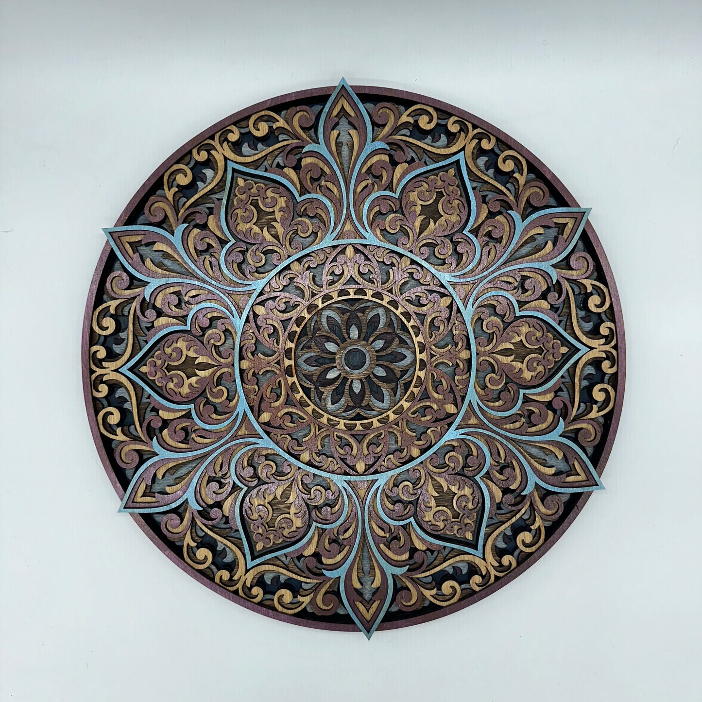 Wood Circle Mandala