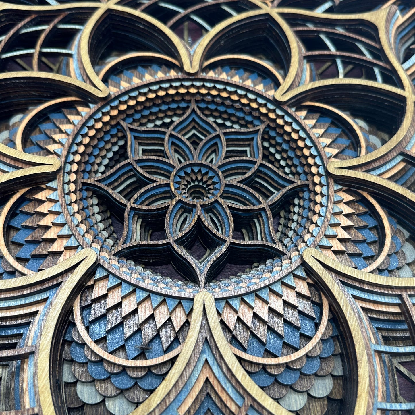 Wood Mandala