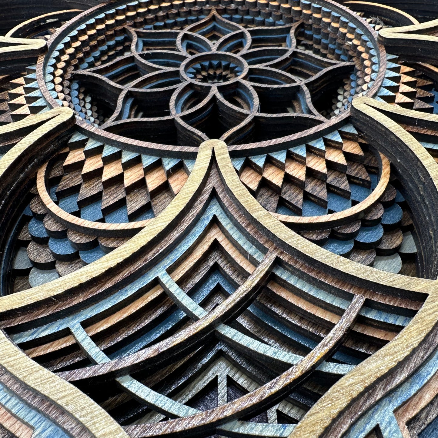 Wood Mandala